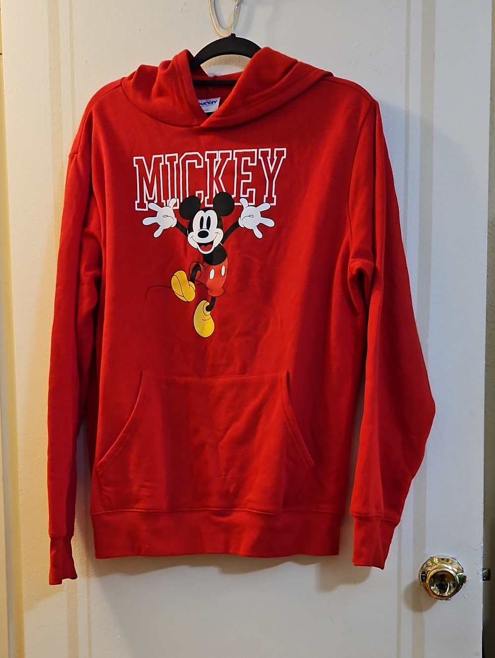 Disney Red Mickey Crewneck Sweatshirt for Men or Women